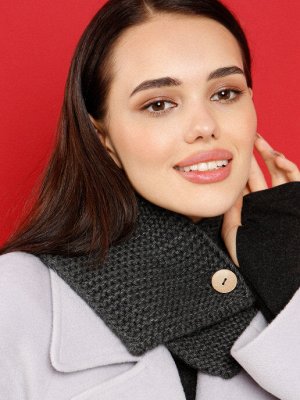 Воротник снуд женский вязаный