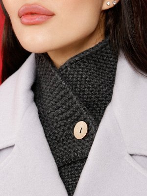 Воротник снуд женский вязаный