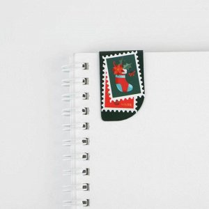Магнитные закладки «Почта Деда Мороза», 4 шт мини