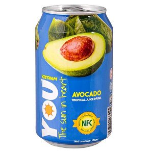 Напиток YOU VIETNAM Avocado 330 мл Ж/Б
