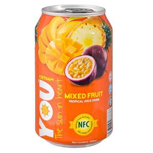 Напиток YOU VIETNAM Mixed Fruit 330 мл Ж/Б