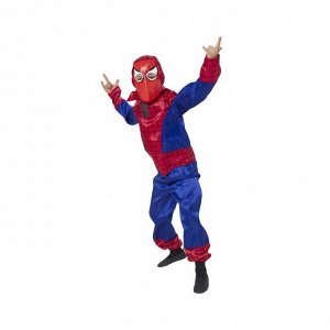 Карнавальный костюм «Человек-паук», текстиль, р. 34, рост 134 см
