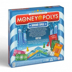 Экономическая игра «MONEY POLYS. Зимний город», 60 карт