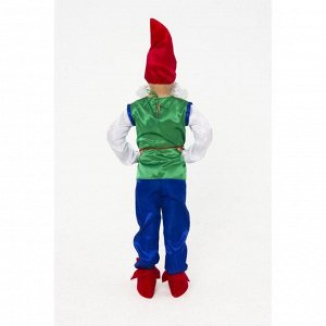 Карнавальный костюм «Гном», текстиль, размер 38, рост 152 см