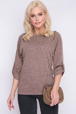 Блузка Блузка из трикотажного полотна с легким люрексом.
Состав:

30% вискоза 65% п/э,5% эластан