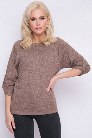 Блузка Блузка из трикотажного полотна с легким люрексом.
Состав:

30% вискоза 65% п/э,5% эластан