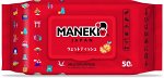 Салфетки влажные &quot;Maneki&quot; универсальные очищающие, аромат цитрус 50шт