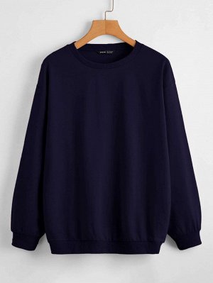 Однотонный пуловер