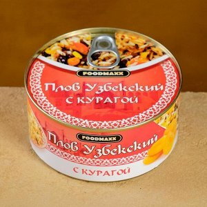 Плов узбекский "Праздничный" с курагой, 325г, консервированный