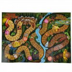 ИГРОЛЕНД Игра-ходилка настольная &quot;Русские супергерои BY&quot;, картон, пластик, 15х22см