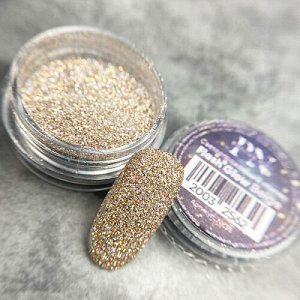 Светоотражающий глиттер Flash Glow Beige