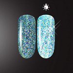 Светоотражающий глиттер Flash Glow Blue