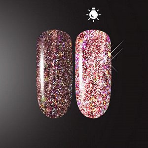 Светоотражающий глиттер Flash Glow Pink