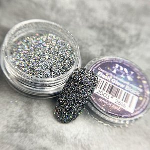 Светоотражающий глиттер Flash Glow Black