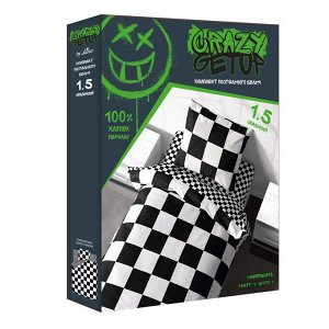 КПБ 2.0 перкаль "Crazy Getup" (70х70) рис. 16399-1/16400-1 Chessboard