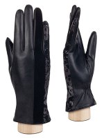 Перчатки женские ш+каш. IS00158 black/porto