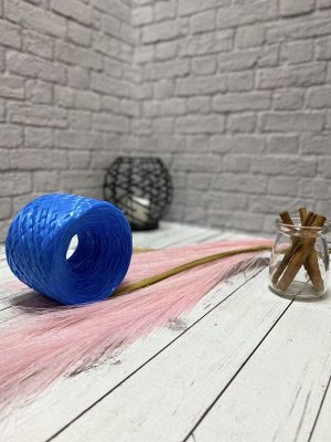 Нить для вязания мочалок Синий (26)