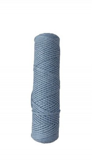 Шнур хлопковый 2 мм Голубой (2106)
