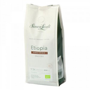 Кофе натуральный жареный молотый Cafe organico Ethiopie Simon Levelt, 250 г