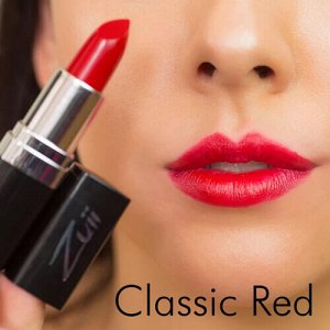 Губная помада Lipstick "Classic red" Zuii Organic
