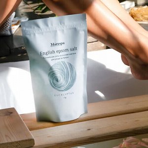 Salt of the Earth Соль для ванны &quot;English epsom salt&quot; с натуральным эфирным маслом эвкалипта и пихты