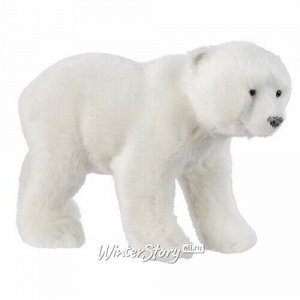 Декоративная фигурка Белый Медведь Джейкоб 16 см (Kaemingk)