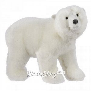 Декоративная фигурка Белый Медведь Итан 16 см (Kaemingk)