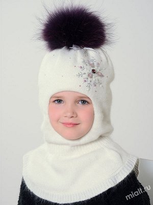 MIALT Шлем для девочки зимний