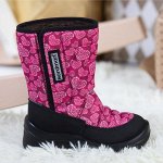 Зимние детские сапоги Nordman Lumi на липучке LETS SNOW DOT