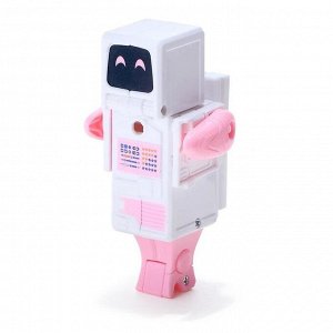 Время игры Набор роботов «Алфавит», трансформируется, световые и звуковые эффекты, 6 букв, собираются в 1 робота