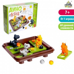 Лас Играс KIDS Настольная игра &quot;Дино логика&quot; №SL-05582