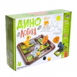 Лас Играс KIDS Настольная игра &quot;Дино логика&quot; №SL-05582