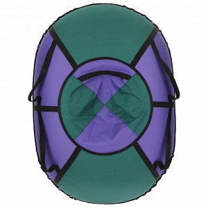 Тюбинг-ватрушка «Овал», 125 х 95 см, цвета МИКС