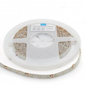 Cветодиодная лента Apeyron Electrics 5 м, IP65, SMD2835, 60 LED/м, 4.8 Вт/м, 12 В, 6500К