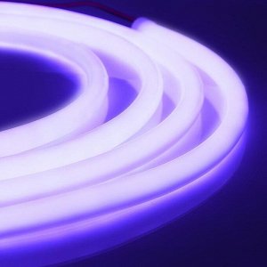 Светодиодная лента для сауны Apeyron Electrics 5 м, IP68, SMD2835, 120 LED/м, 14.4 Вт/м, 24 В, свечение фиолетовое