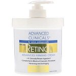 Advanced Clinicals, Retinol, укрепляющий крем с улучшенной формулой, 454 г