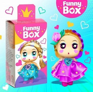 068-1301 Набор для детей Funny Box «Куколки-милашки» Набор: куколка, инструкция, наклейки, МИКС
