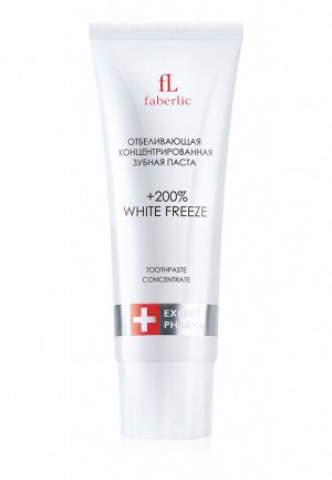 Концентрированная отбеливающая зубная паста White Freeze