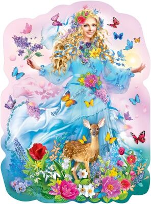 Плакат "Девушка Весна"