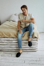 Жилеты из шерсти женские+мужские