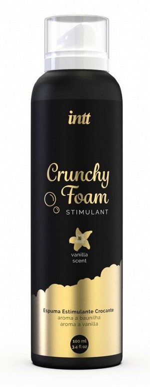 Пенка для массажа Crunchy Foam Stimulant Vanilla - 100 мл.