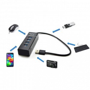 USB HUB концентратор переходник на 4 USB