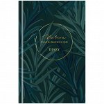 Ежедневник недатир. А5, 160л, 7БЦ OfficeSpace &quot;Узоры.Floral&amp;decorative style&quot;, матов.ламин, фольга