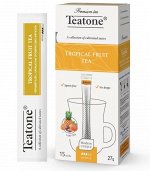 Черный чай с ароматом тропических фруктов в стиках (Tropical fruit tea, 15шт*1,8г)