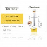 Яблоко-Имбирь TEATONE, пенал 100 стиков
