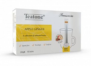 Чайный напиток Яблоко-Имбирь в стиках, пенал 100 стиков (Apple ginger)