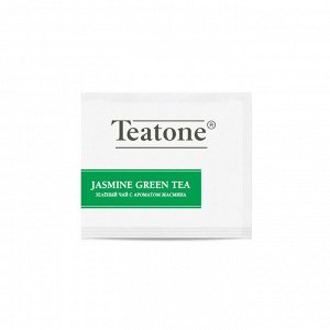 Зеленый чай (Аромат жасмина, TEATONE, (300шт*1,8г), в пакетиках, Гофрокороб)