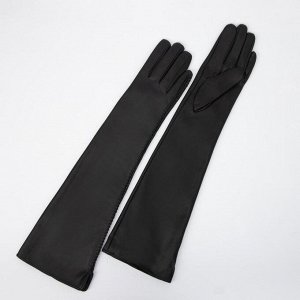 Перчатки женские, размер 8.5, цвет чёрный