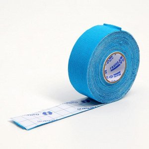 Кинезиологический тейп спортивный 2.5 см* 5м,голубой №4