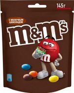 Драже M&amp;M&#039;s с молочным шоколадом, 145 г